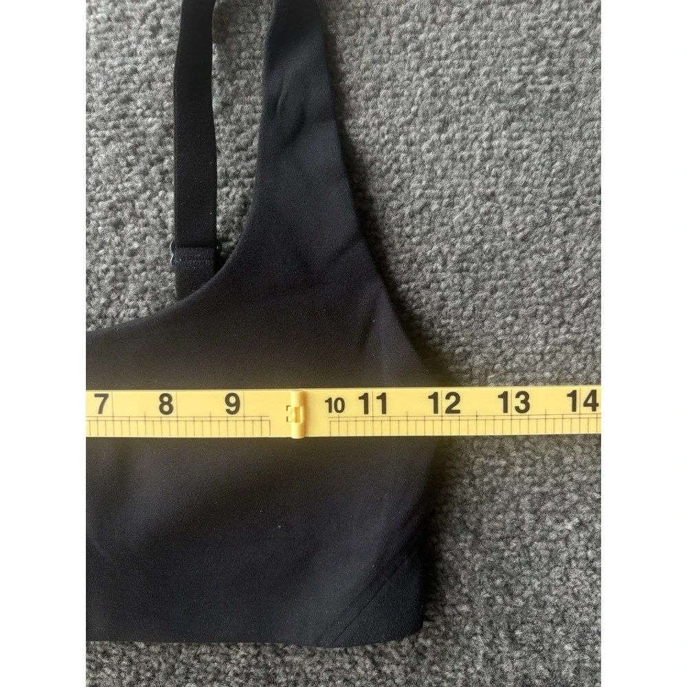Lululemon Light Strides Bra Black Ultralu Bonded Size 4